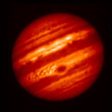 木星8.8um赤外線画像 (May 18, 2017)